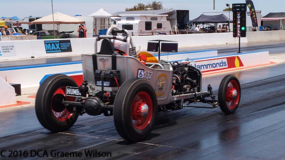 humber 6 cylinder drag car