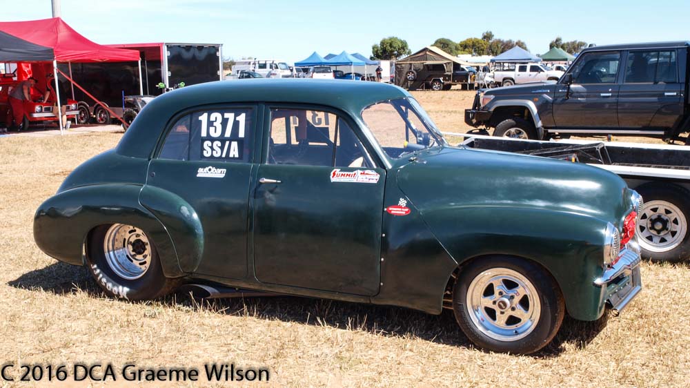 fj holden drag car